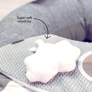 Nuby Little Penguin Sit-Me-Up - Cojín hinchable pa