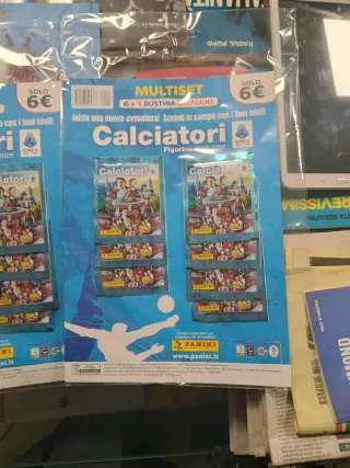 Multiset Calciatori Panini 2025/2026 (×2)