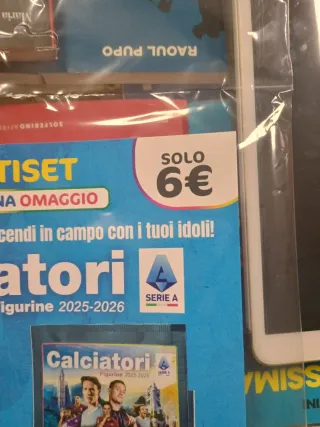 Multiset Calciatori Panini 2025/2026 (×2)