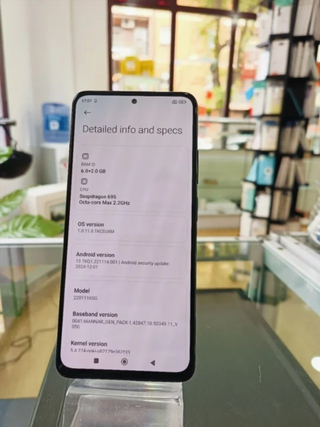 Xiaomi Redmi Note 11 Pro 5G Negro Snapdragon