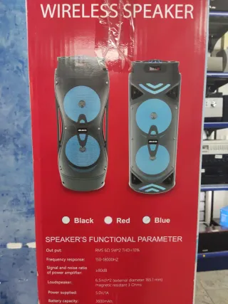 Altavoz JBK 6515S Negro/Azul