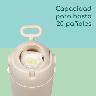 Bebeconfort Papelera Pañales Talla M, Tapa Antiolo