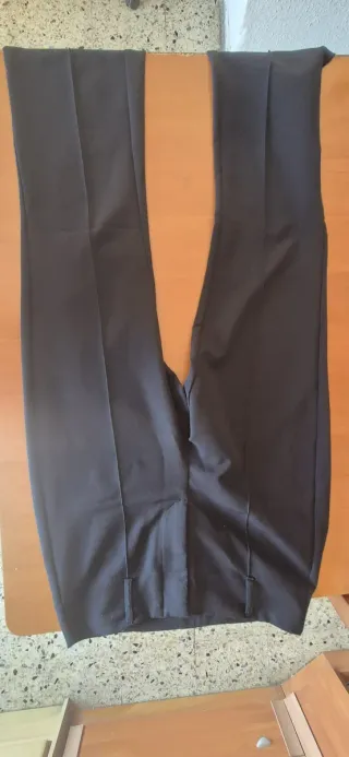 Pantalón campana negro