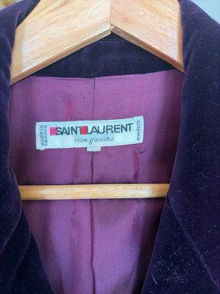 Blazer vintage Saint Laurent Rive Gauche