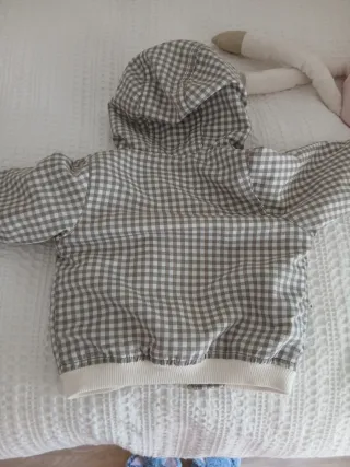 Chaqueta cuadros bebé