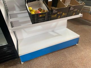 Estantería para cajas de fruta