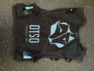 Chaleco Hidratación Running OTSO Negro XXS