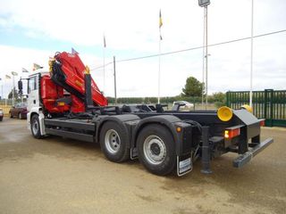 MAN TGA 26 360-CAMIONES GANCHO+GRUA
