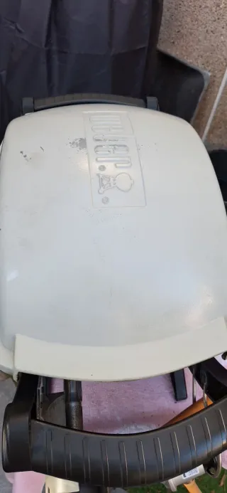 Barbacoa weber de gas portatil