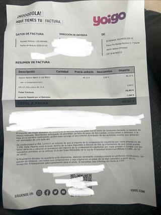 Xiaomi Redmi Watch 5 Lite Negro/Plata