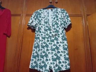 Mono corto floral talla 4XL