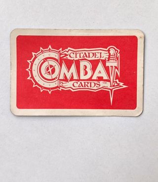 WARHAMMER CITADEL COMBAT CARDS BOGLOP ORK WARCHIEF