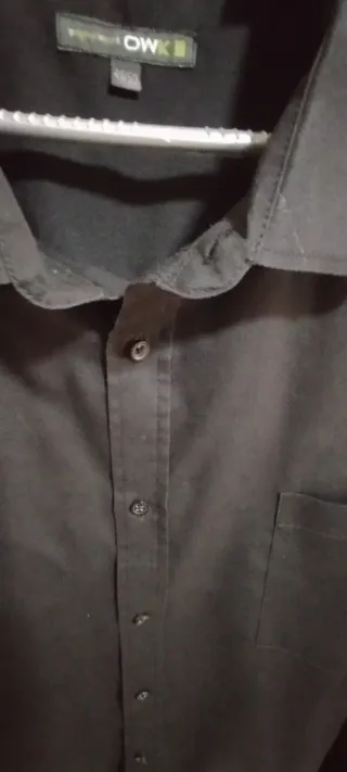 Camisa negra OWK talla 49/50