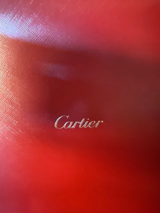 Bolsa de Papel Cartier Roja Medida 18x25