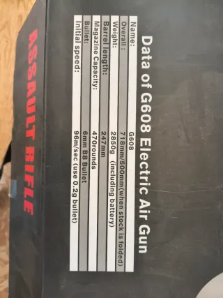 Replica G36 giocattolo