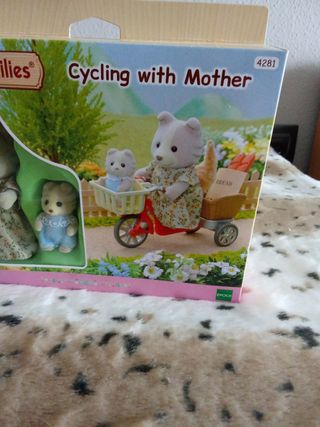 Sylvanian Families Ciclismo con Mamá