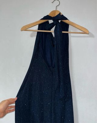 Vestido azul marino Glittery - Oh Juliette
