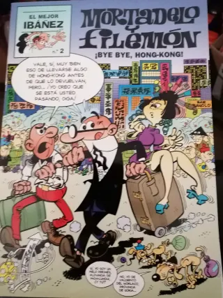 cómic "¡Bye Bye, Hong-Kong