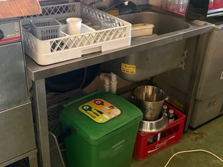 Fregadero inox seno derecha