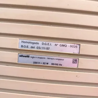 Olivetti ET Personal 55 Máquina de Escribir