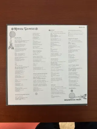 Robin Georg - LP 33 Giri Rock Metal