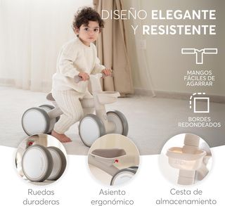 KikkaBoo Bicicleta Sin Pedales ZIPI, Correpasillos