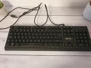 Teclado y Ratón Krom Negro