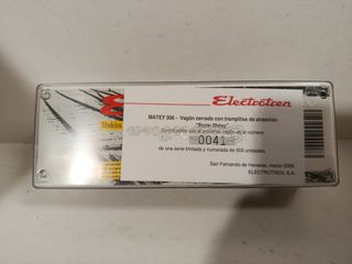 Furgon bazar Matey 008 Electrotren