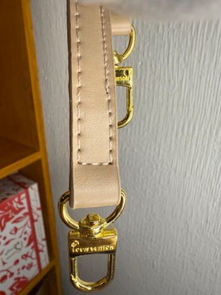 Bolso Louis Vuitton Beige y Dorado