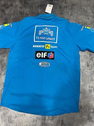 Camisa  Renault F1 Team Vintage Racing Formula 1
