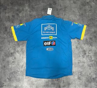 Camisa  Renault F1 Team Vintage Racing Formula 1