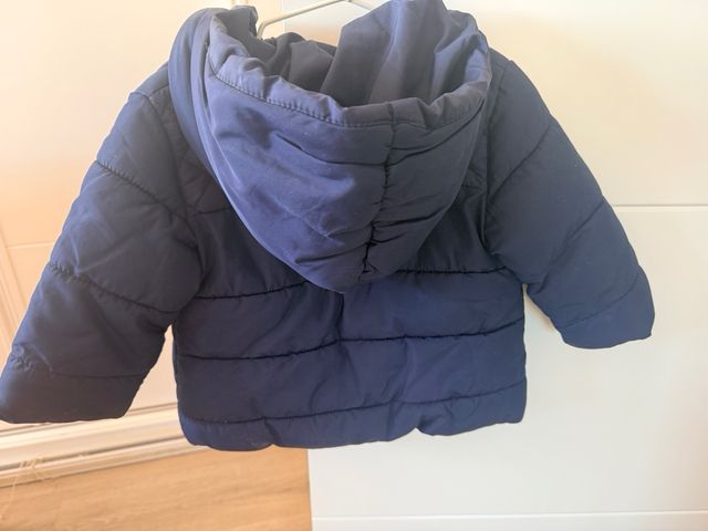 Abrigo azul niña Zara baby