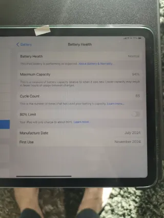 iPad Air 2024 M2 11" 128Gb Azul