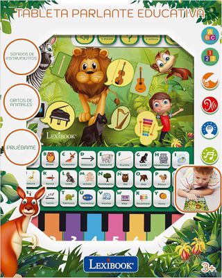 LEXIBOOK, Tableta parlante educativa para Aprender