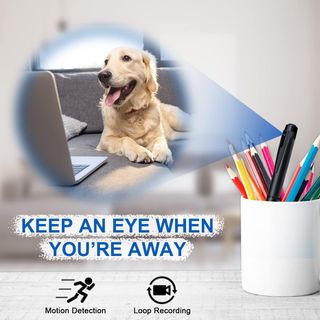 ZUNHAI Mini Cámara espía, HD 1080P, cámara de Bols