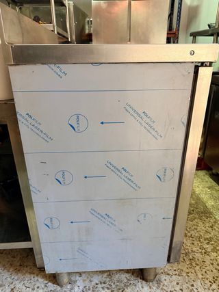 Bajo alto mostrador industrial endox