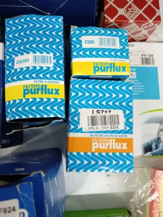 40  filtros vehículos coches Lote