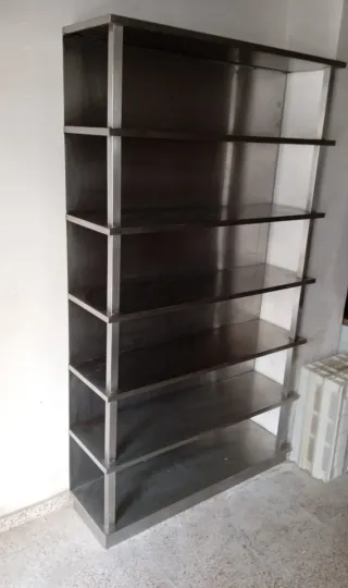 Estantería de acero inoxidable