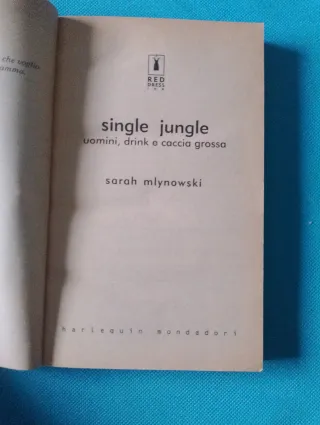 Libro Single jungle Sarah Mlynowski