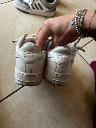 Nike Air Force 1 lacci in corda