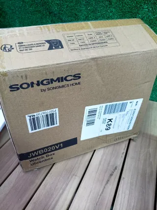 SONGMICS Caja de Relojes, Estuche de Relojes
