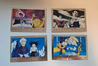 Lote 22 Cartas Dragon Ball Z Panini y Combat