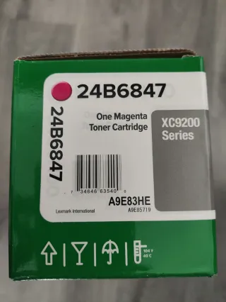 Cartucho Lexmark Magenta 24B6847 Original