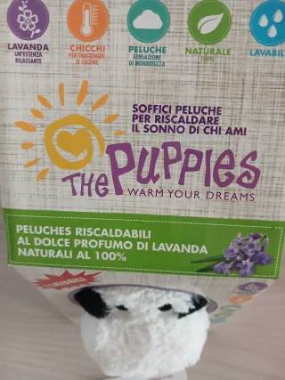 Peluche The Puppies lavanda