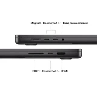 MacBook Pro 16 M4 Max 48GB 1TB 40-Core GPU Negro