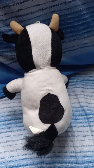 Peluche Mucca con fiocco