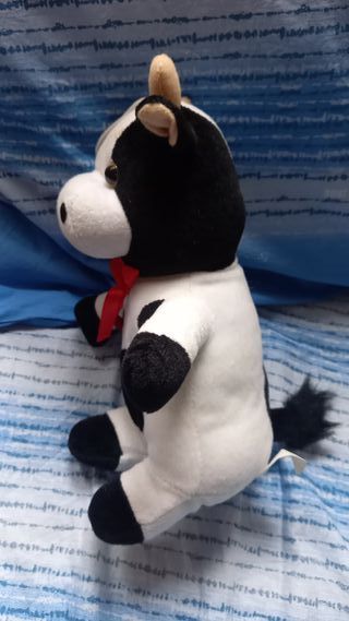 Peluche Mucca con fiocco