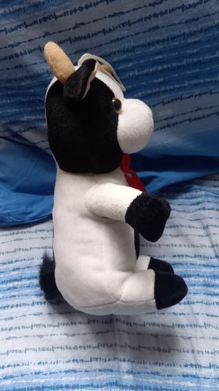 Peluche Mucca con fiocco