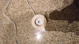 Lámpara Bola Cristal Astronauta