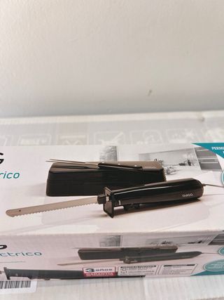 Cuchillo Eléctrico QUIGG sin estrenar